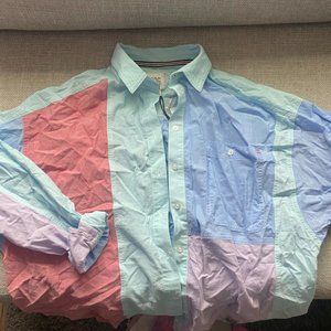 BDG Color Block Button Down